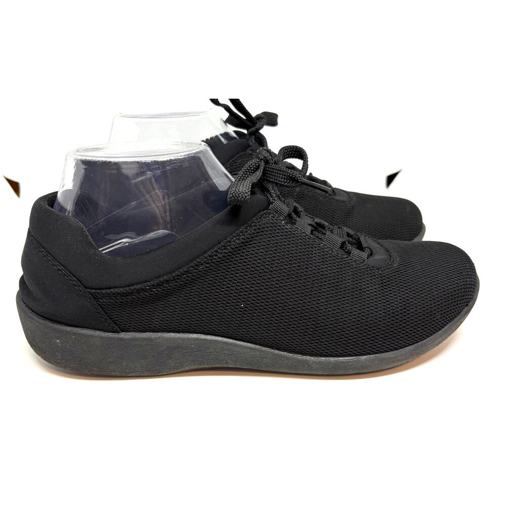 Clarks cloudsteppers black tennis shoes 10 narrow